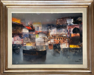 lido-bettarini-pittore-quadro-olio-su-tela-marina-di-sorrento-1975